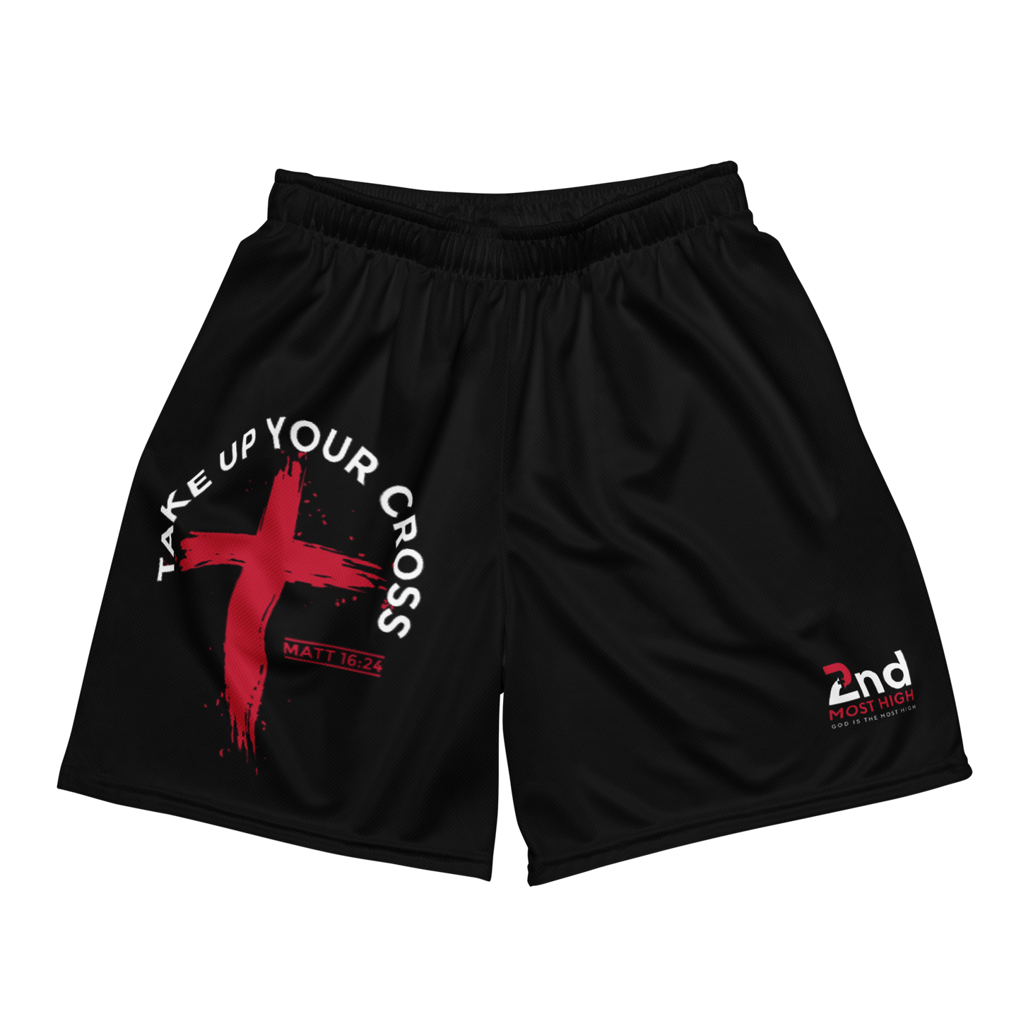 "Matt 16:24" Mesh Shorts