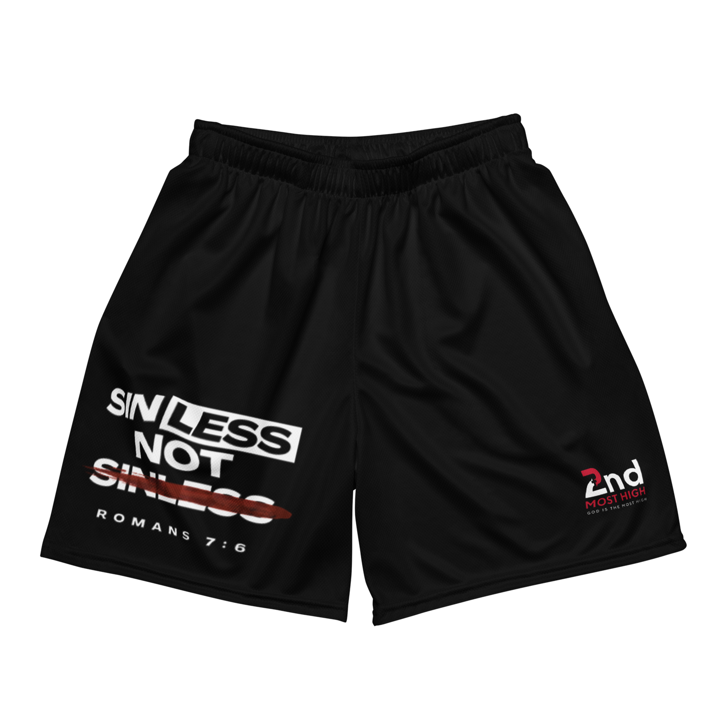 "Romans 7:6" Mesh Shorts