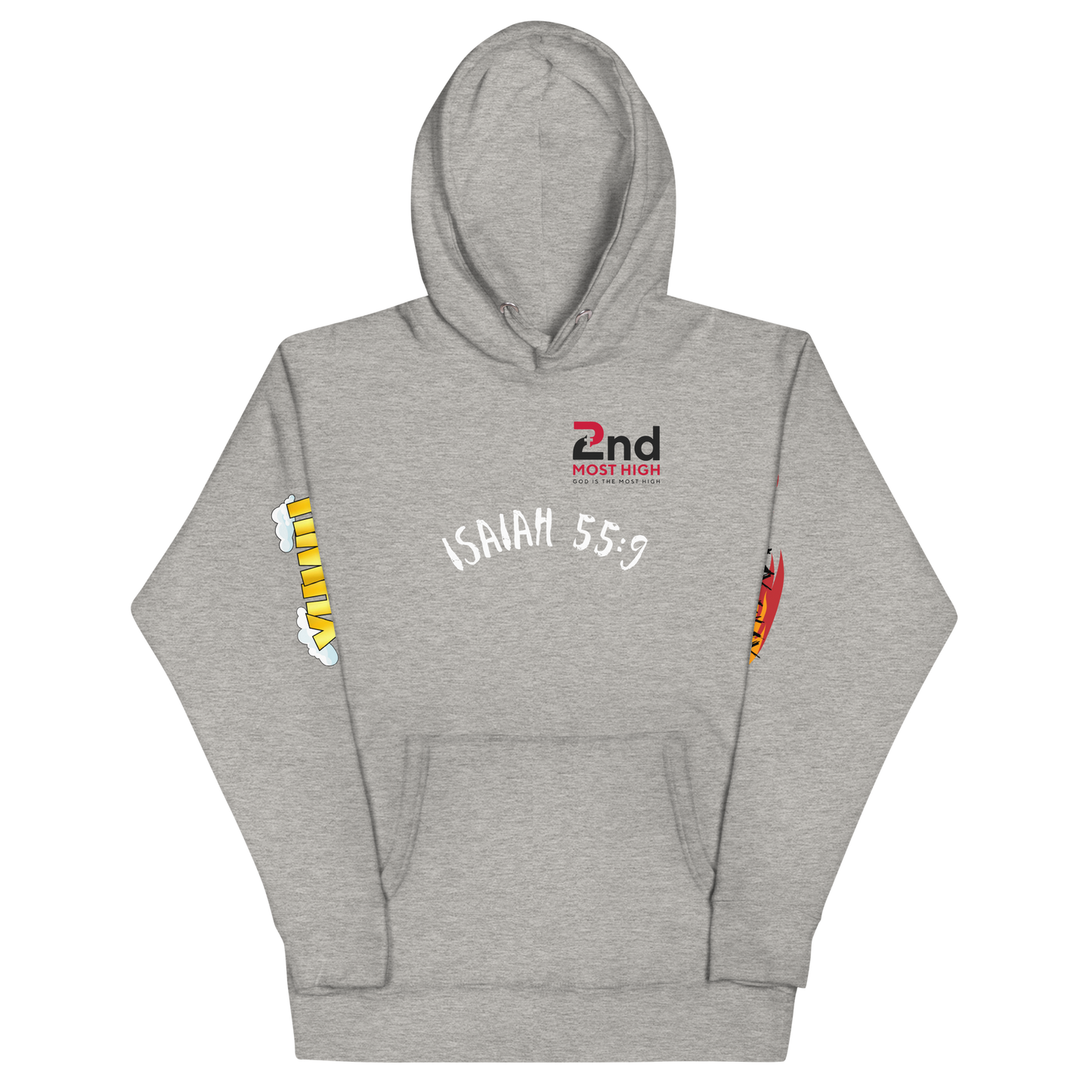 "Isaiah 55:9" Premium Hoodie