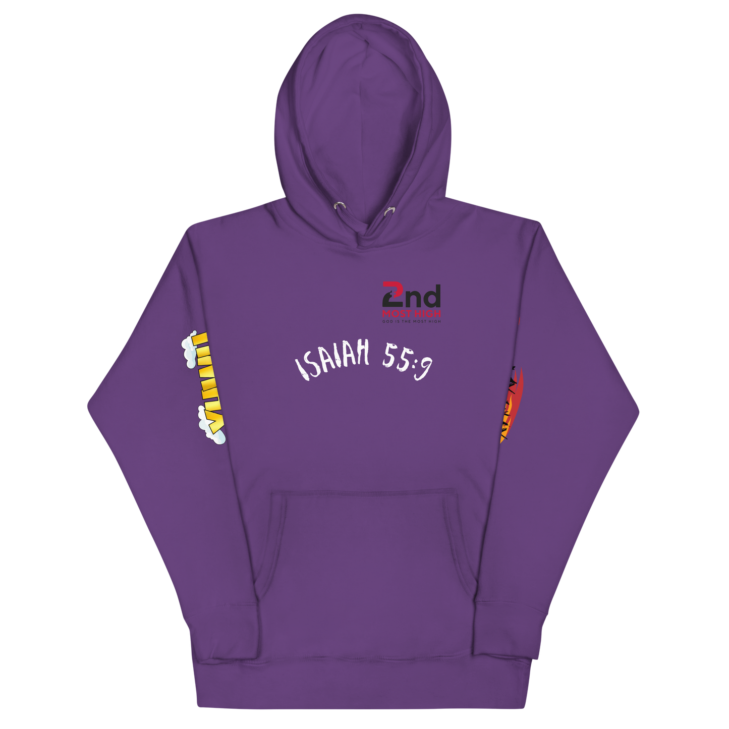 "Isaiah 55:9" Premium Hoodie